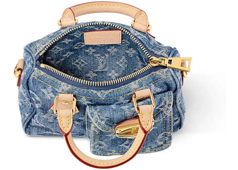 louis vuitton nano speedy valentines|louis vuitton denim neo speedy.